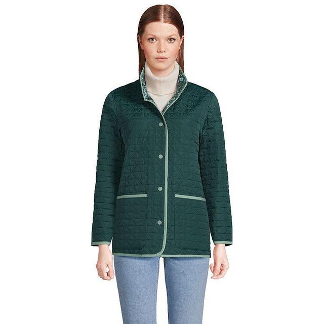 Womens Lands End Insulated Reversible Barn Jacket Product Image