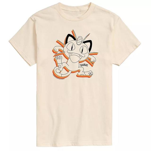 Mens Pokmon Meowth Tee Ivory Product Image