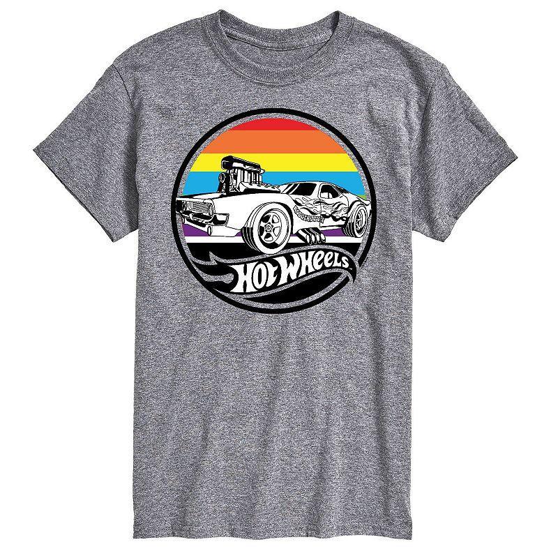 Big & Tall Hot Wheels Flame Car Ride Graphic Tee, Mens Product Image