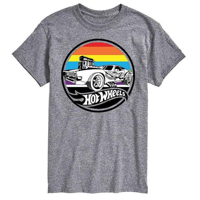 Big & Tall Hot Wheels Flame Car Ride Graphic Tee, Mens Product Image