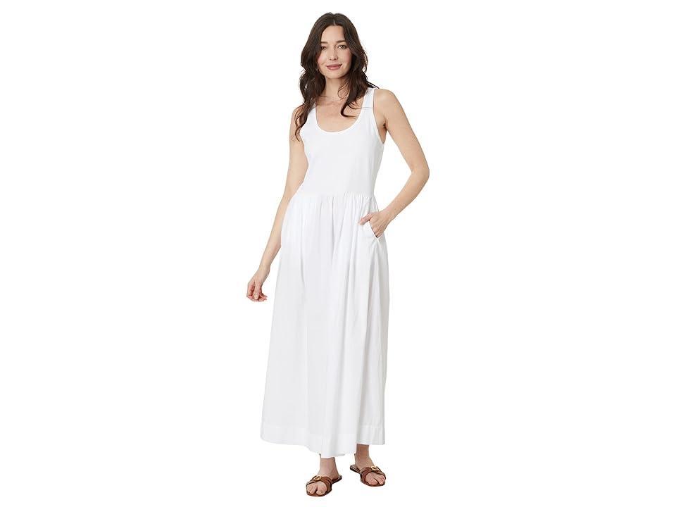 Lilla P Mixed Media Maxi Dress Women's Dress Product Image