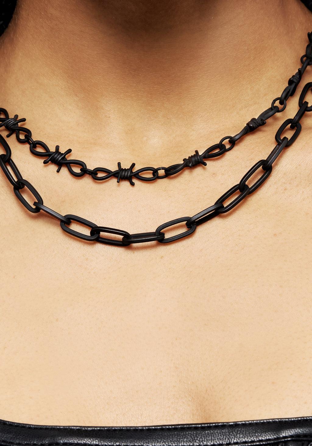 Barbed Layered Necklace Product Image