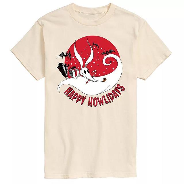 Disneys The Nightmare Before Christmas Happy Howlidays Tee, Mens Product Image