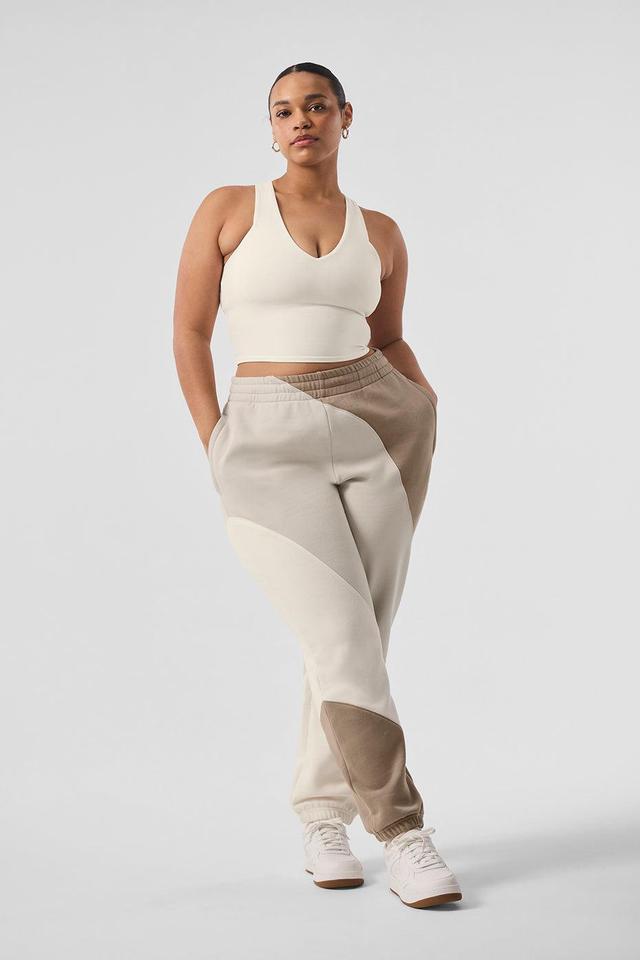 Make Waves Sweatpant - Ivory/Bone/Gravel Female Product Image