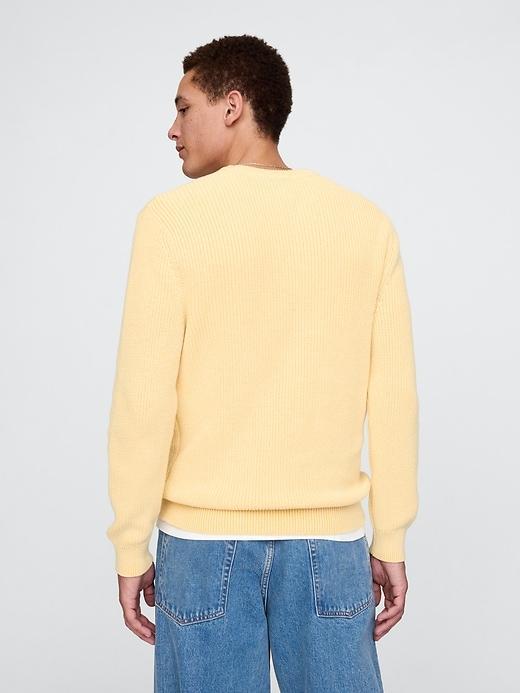 Shaker-Stitch Crewneck Sweater Product Image