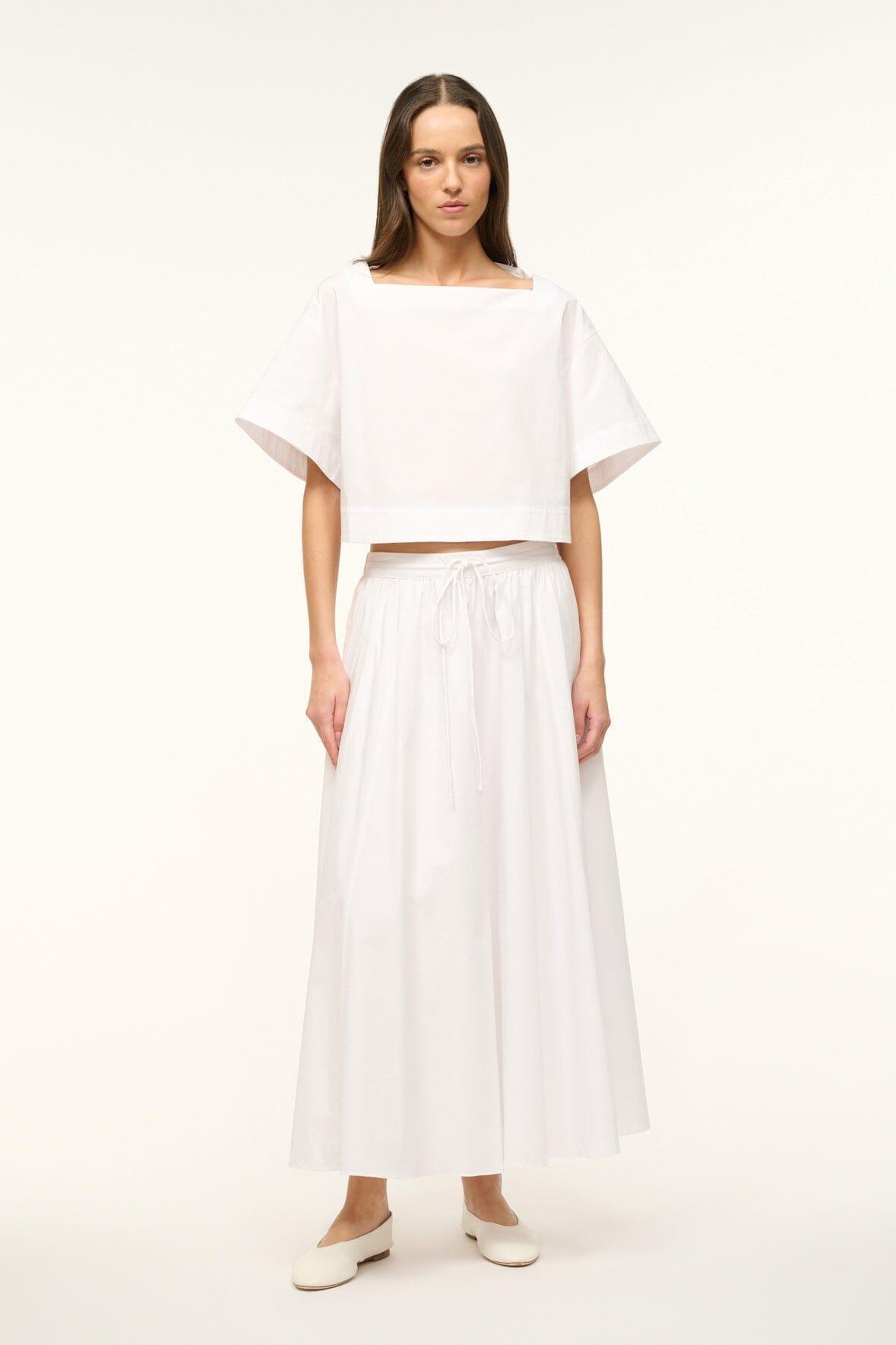 EDEN SKIRT | WHITE Product Image