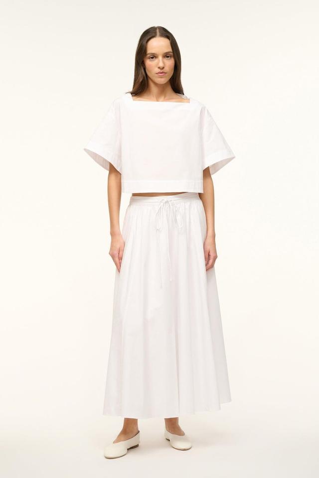 EDEN SKIRT | WHITE Product Image