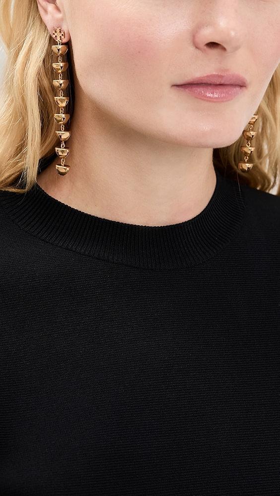 Tory Burch Bell Linear Earrings | Shopbop Product Image