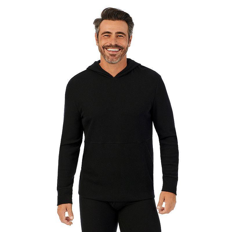 Mens Cuddl Duds Midweight Waffle Thermal Performance Base Layer Hoodie Product Image