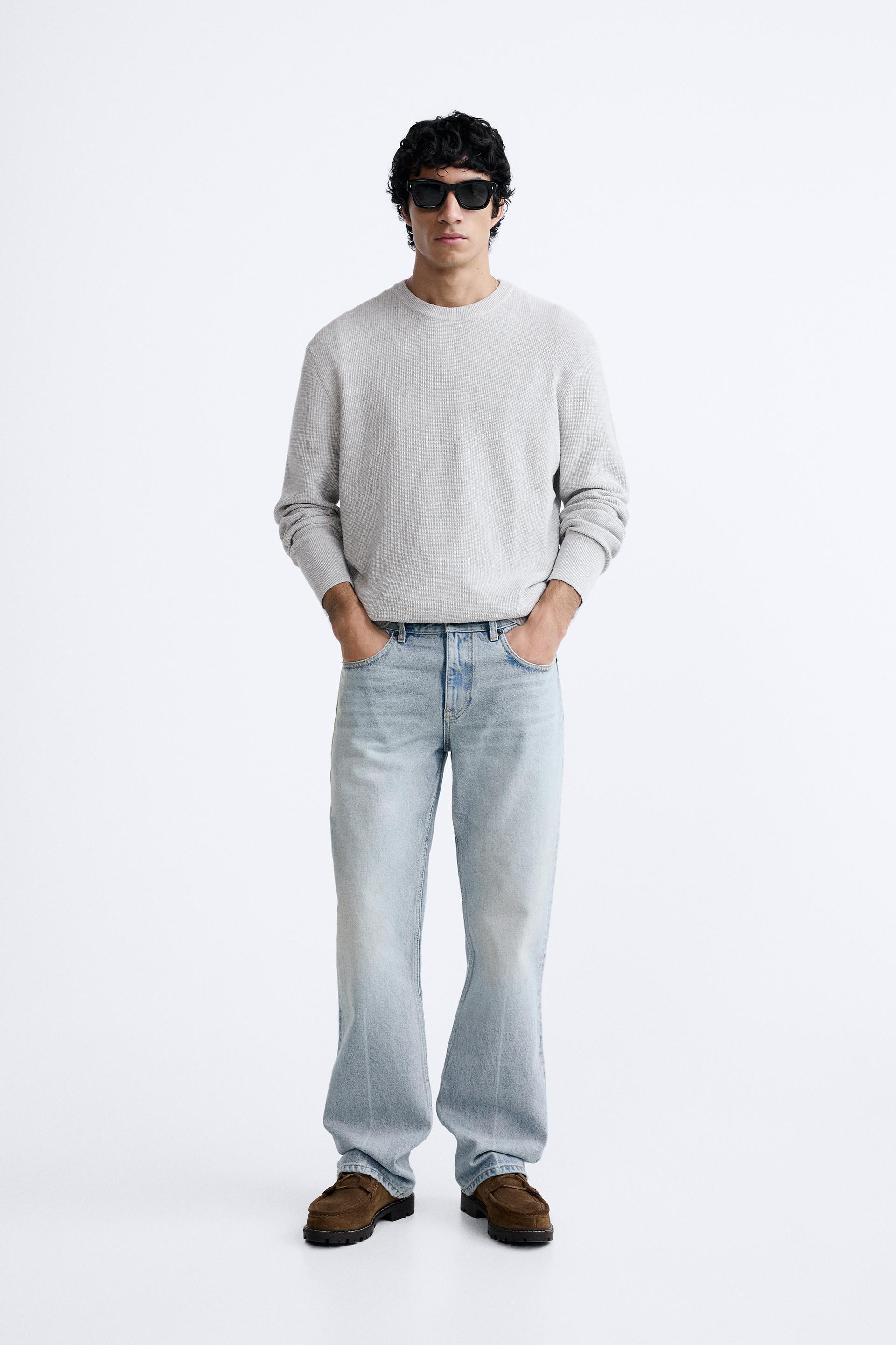 TEXTURED COTTON SWEATER Product Image