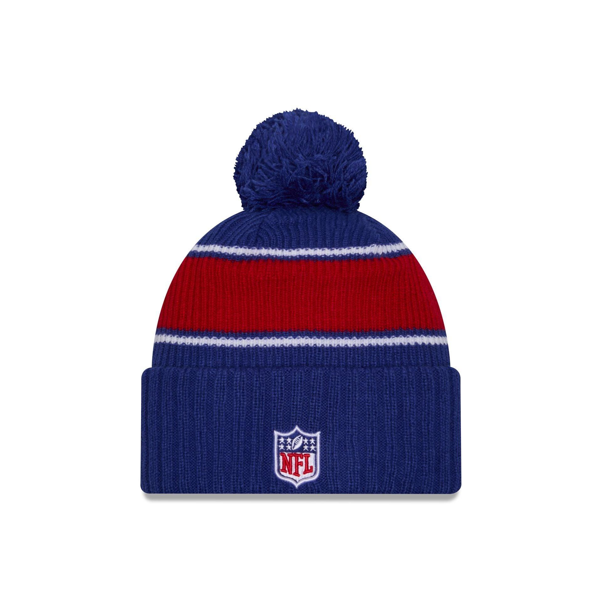 New York Giants 2024 Cold Weather Sport Pom Knit Hat Male Product Image