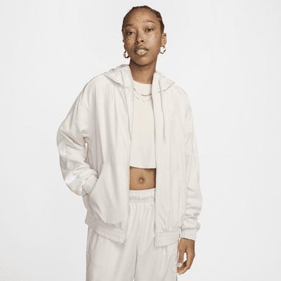 Nike Sportswear Classic Wovens Women's Loose UV Hooded Jacket Product Image