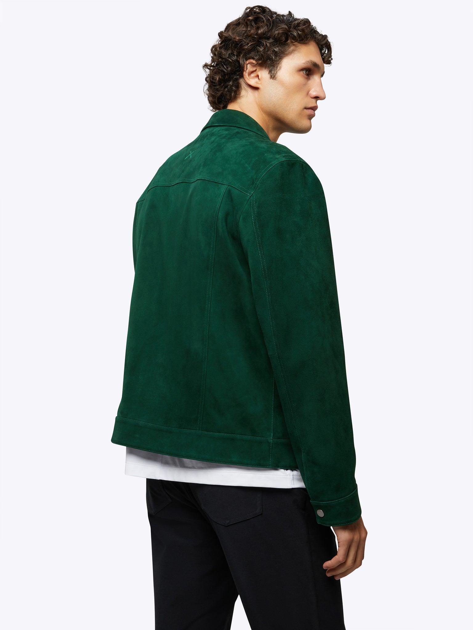 Culver Suede Jacket | Jaguar Classic-Fit Product Image