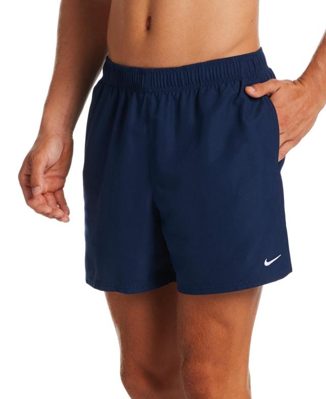 NIKE Men's Big & Tall Essential Lap Dwr Solid 9" Swim Trunks In Game Royal Product Image