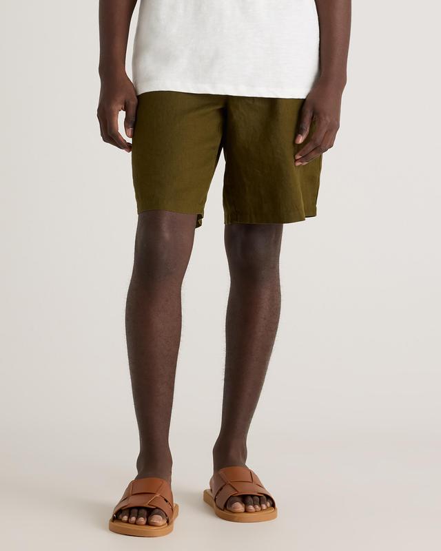 100% European Linen Shorts Product Image