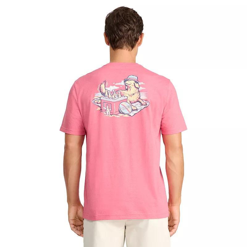 Mens IZOD Saltwater Short Sleeve Graphic Tee Product Image