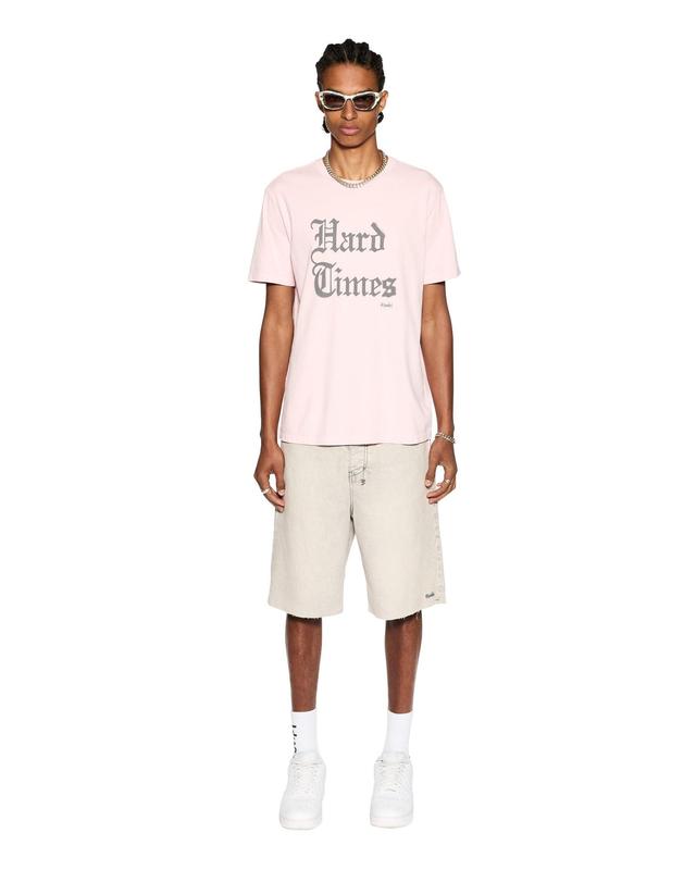 HARD TIMES KASH SS TEE QUARTZ Male Product Image