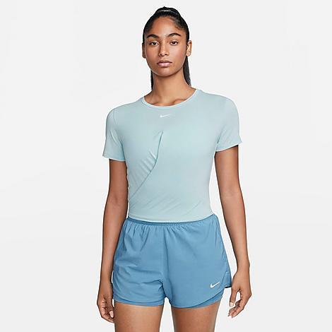 Nike Women's Dri-FIT One Luxe Twist Cropped Short-Sleeve Top Product Image