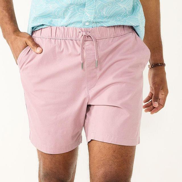 Mens Sonoma Goods For Life Pull-On 9-inch Shorts Purple Product Image