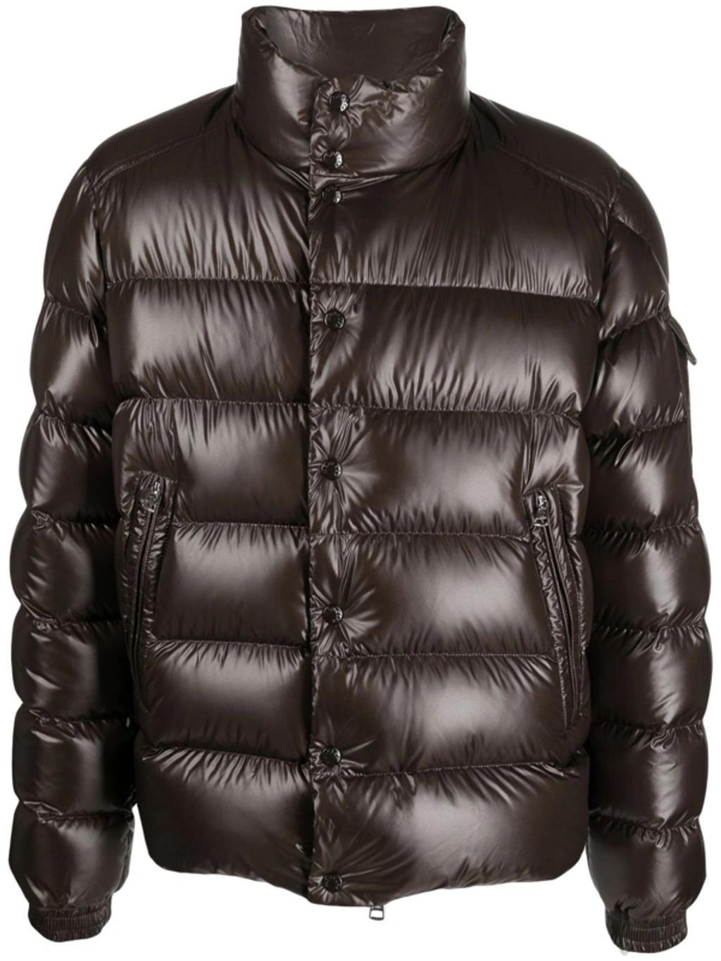 MONCLER Lule Padded Jacket In Brown Product Image