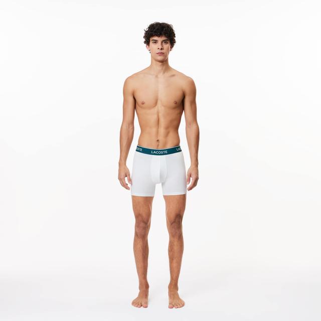 Men's Cotton Jersey Boxer Briefs 3-Pack Product Image