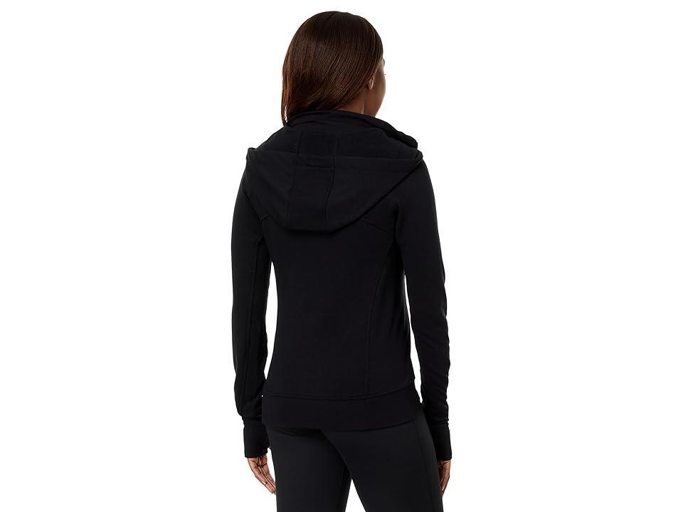 Jockey Active Cozy Fleece Angled Pocket Jacket (Deep ) Women's Clothing Product Image