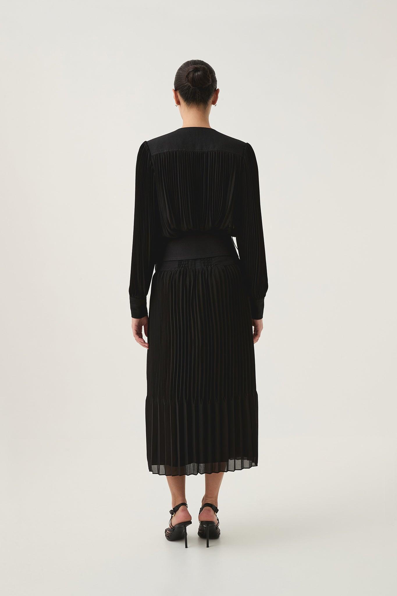 Cathedra Belted Midi Skirt Product Image