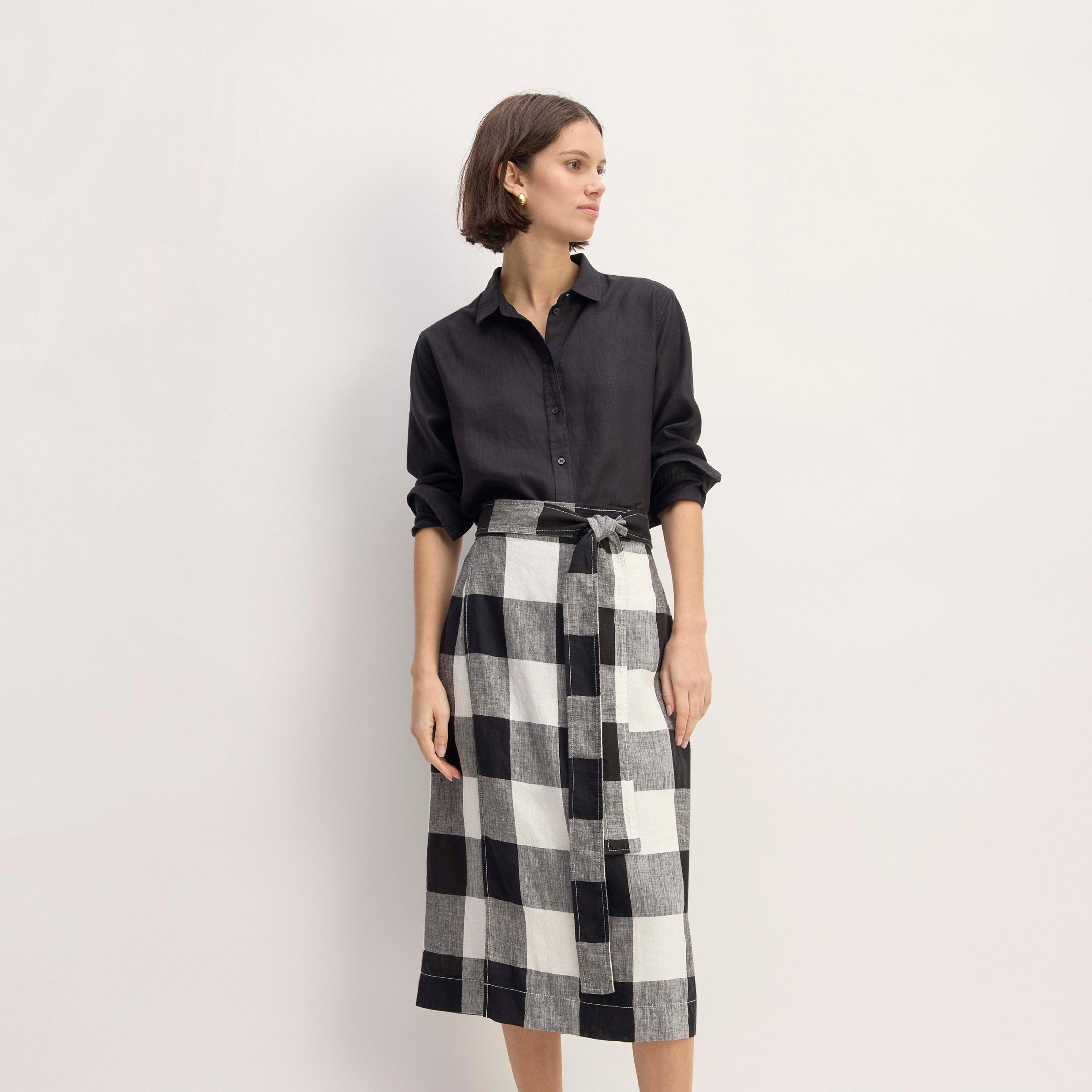 Womens Linen Wrap Skirt by Everlane Product Image