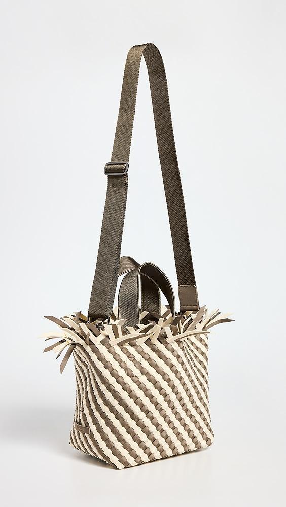 Naghedi Havana Striped Small Tote | Shopbop Product Image