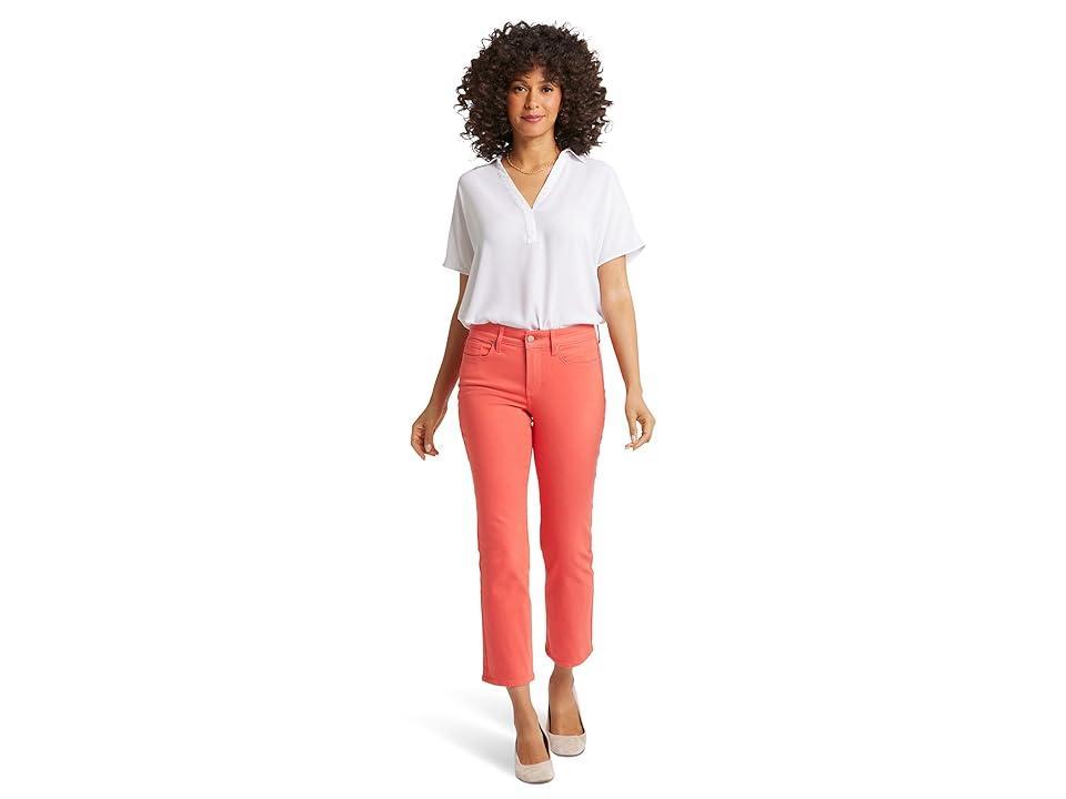 NYDJ Marilyn Straight Ankle (Fruit Punch) Women's Jeans Product Image