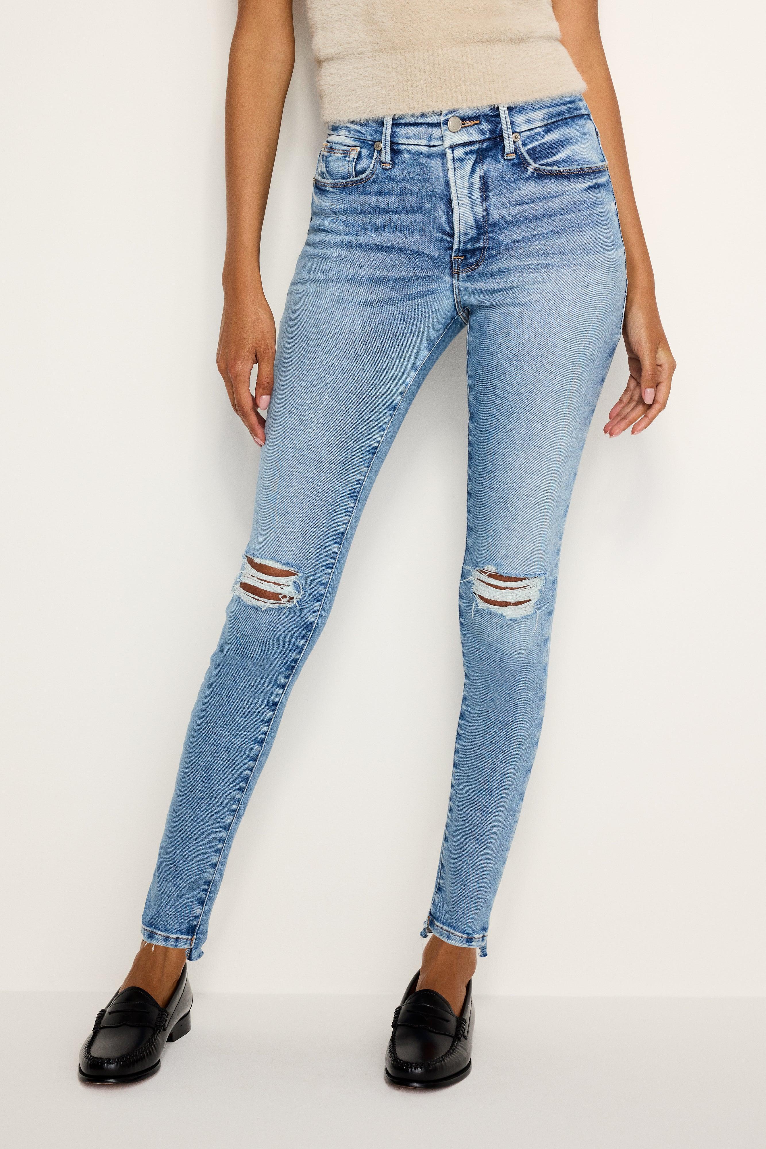 SOFT-TECH GOOD LEGS SKINNY JEANS | INDIGO521 Product Image