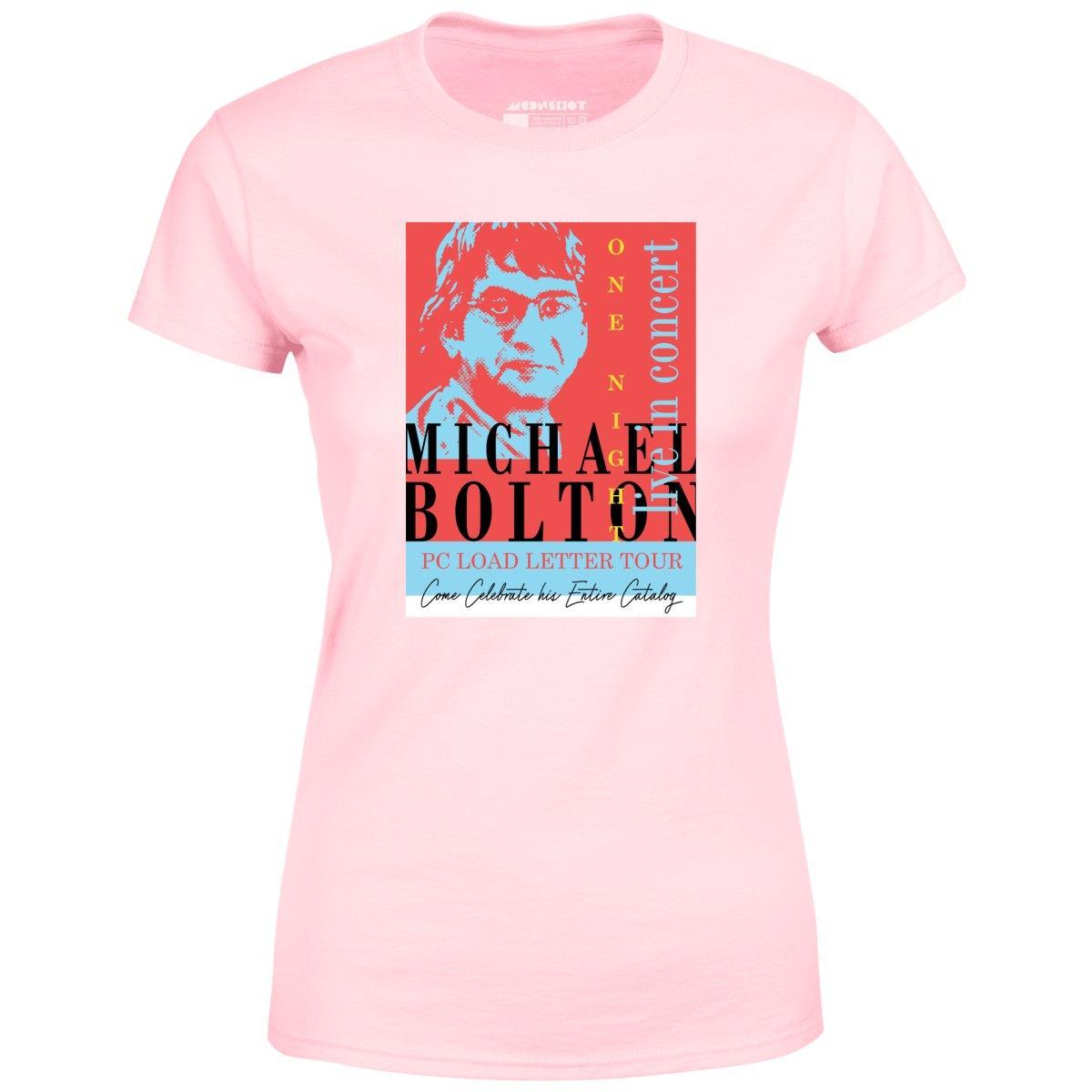 Michael Bolton in Concert Office Space - Women's T-Shirt Female Product Image