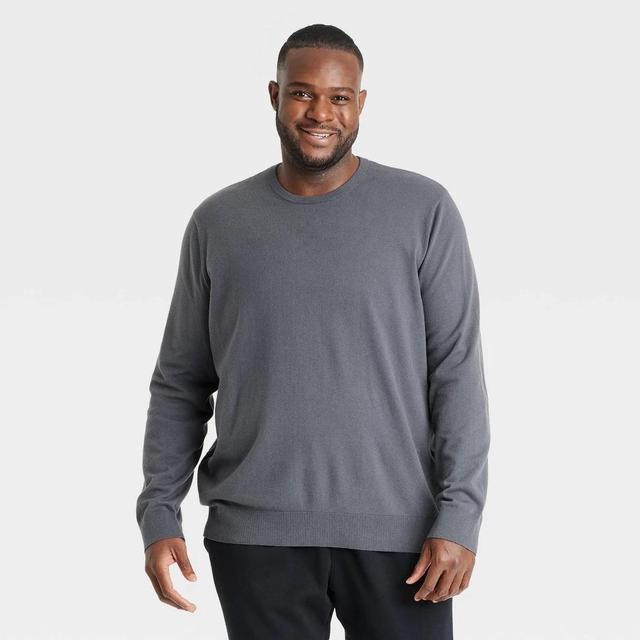 Mens Big & Tall Soft Knit Crewneck Pullover Sweater - Goodfellow & Co 4XL Product Image