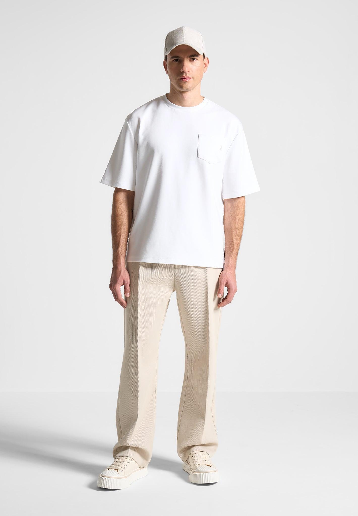 Relaxed Fit Éternel T-Shirt - White Male Product Image