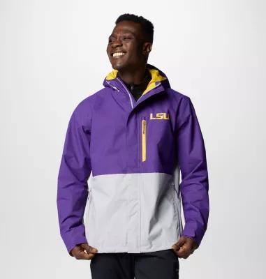 Columbia Men's Collegiate Field Bound Jacket - LSU- Product Image