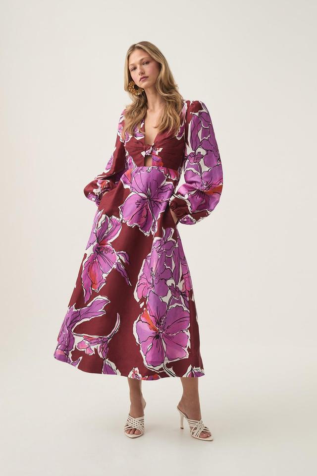 Inflorescence Midi Dress Product Image