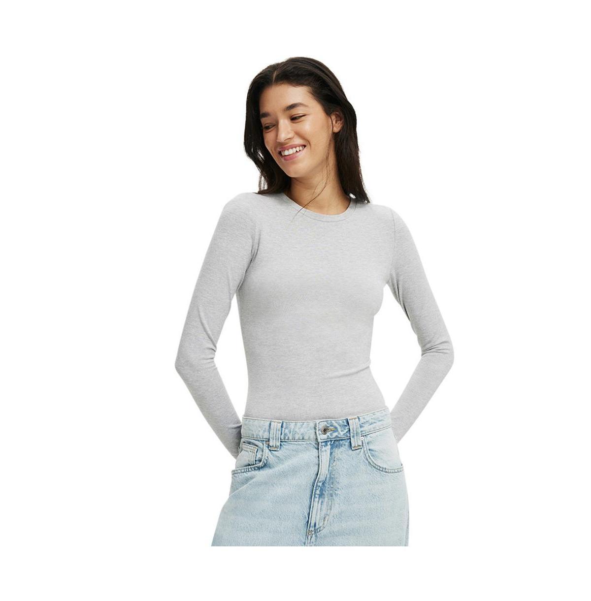 Cotton On Womens All Day Crew Long Sleeve Product Image