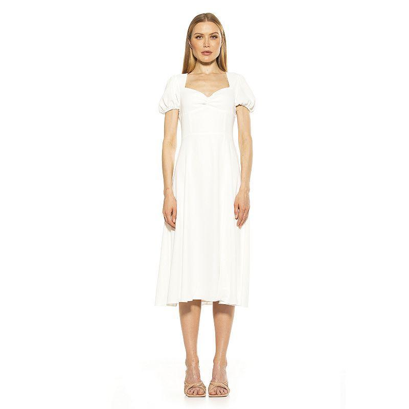 Womens ALEXIA ADMOR Gracie Fit & Flare Dress Product Image