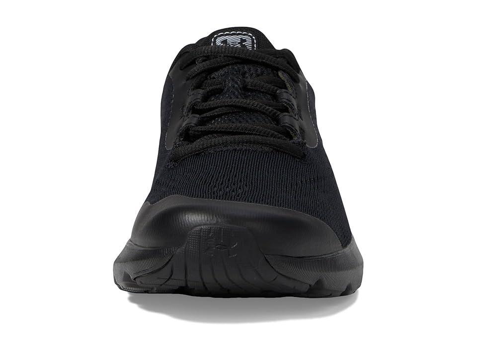 Under Armour Boys Under Armour Charged Rogue 4 - Boys Grade School Running Shoes Black/Black/Black Product Image