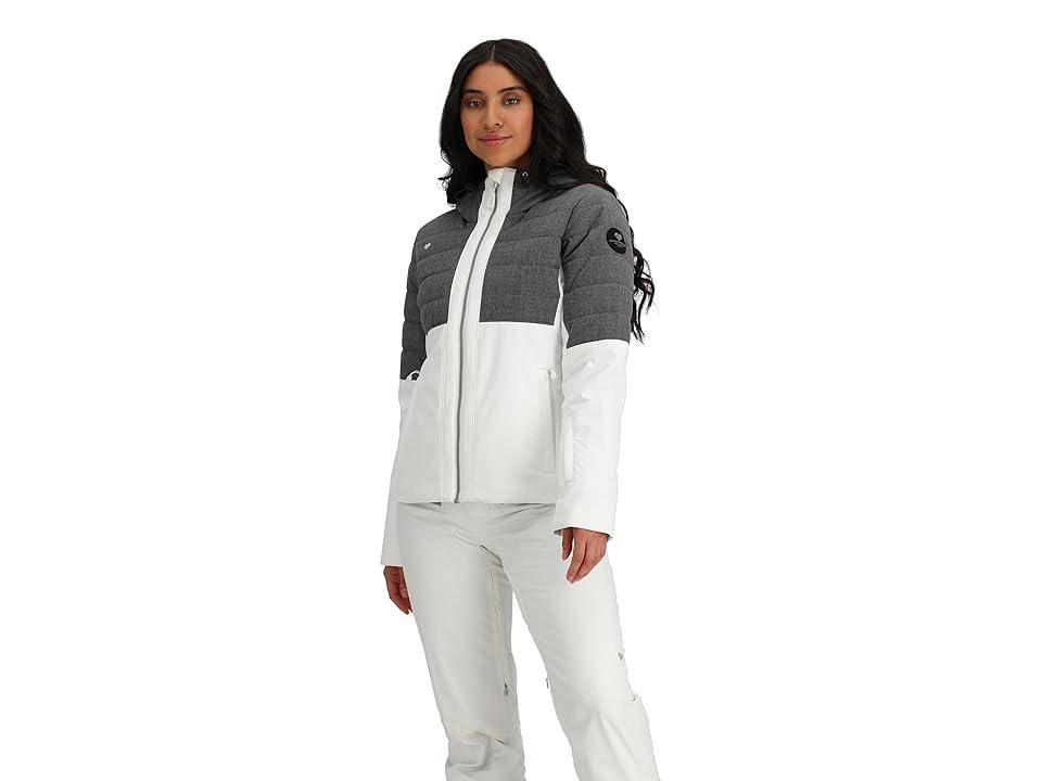 Obermeyer Traverse Jacket (Charcoal) Women's Clothing Product Image