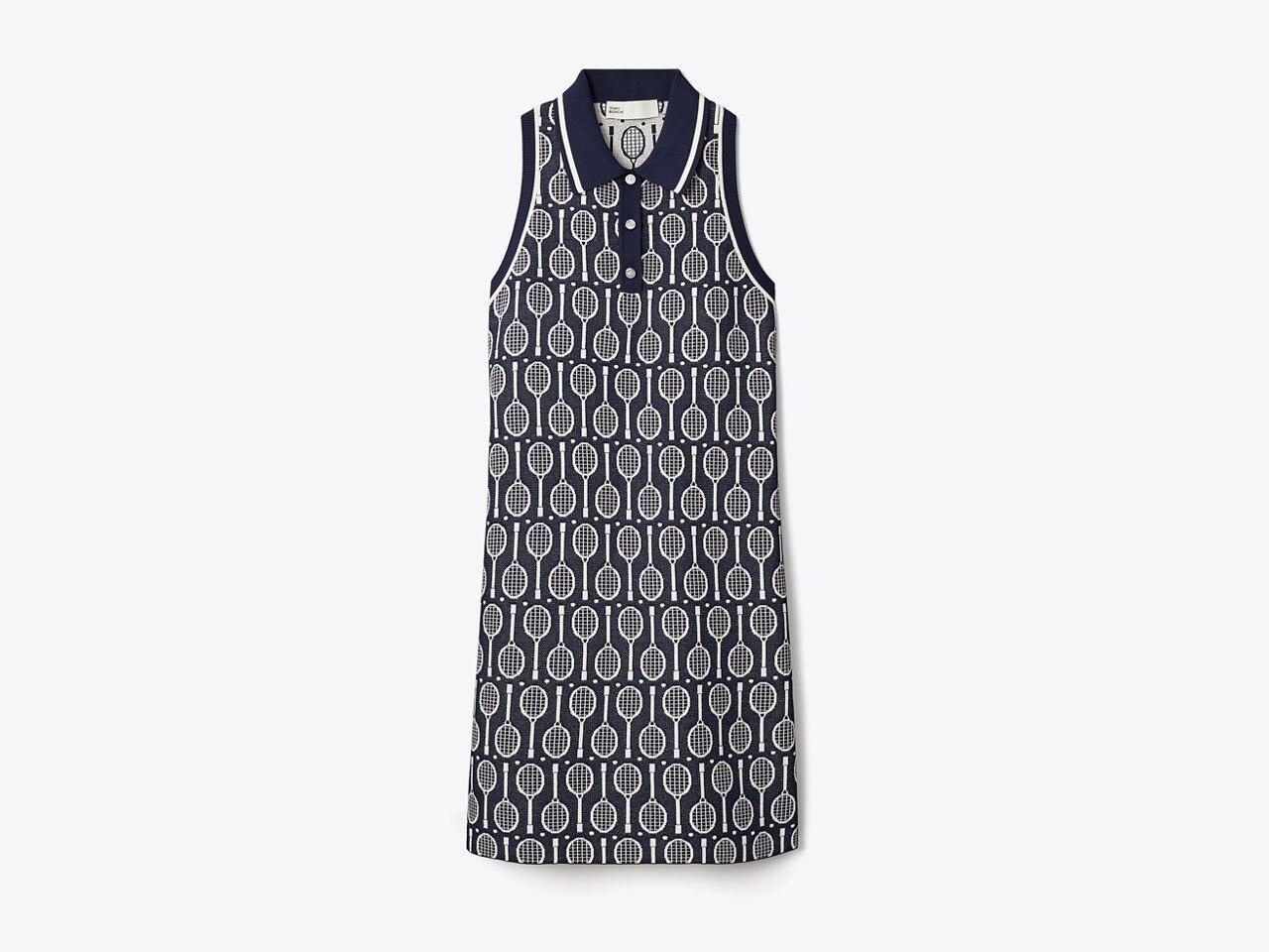 Tech Knit Polo Tank Dress Product Image