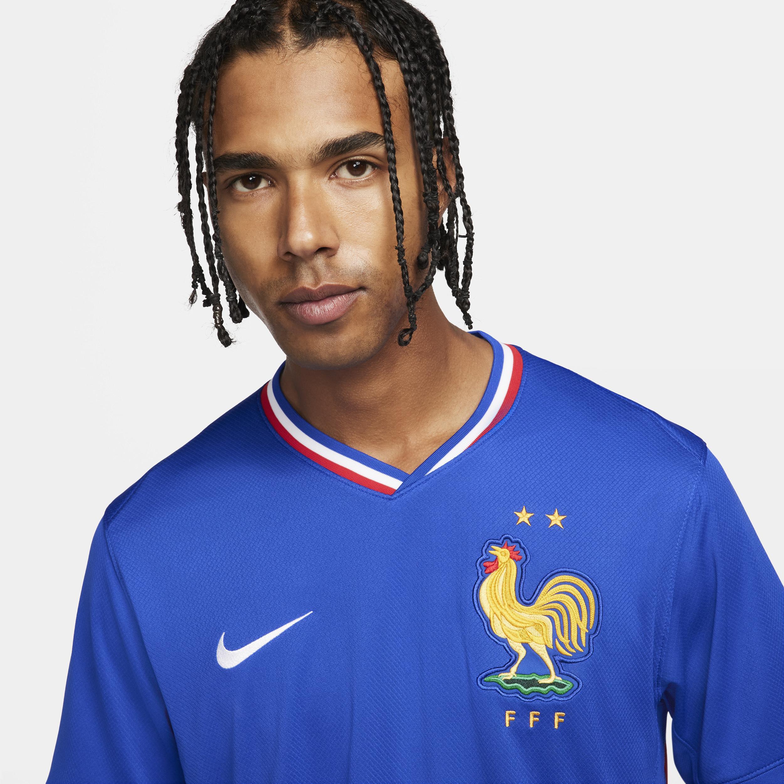 Nike Mens Blue France National Team 2024 Home Replica Blank Jersey - Blue Product Image