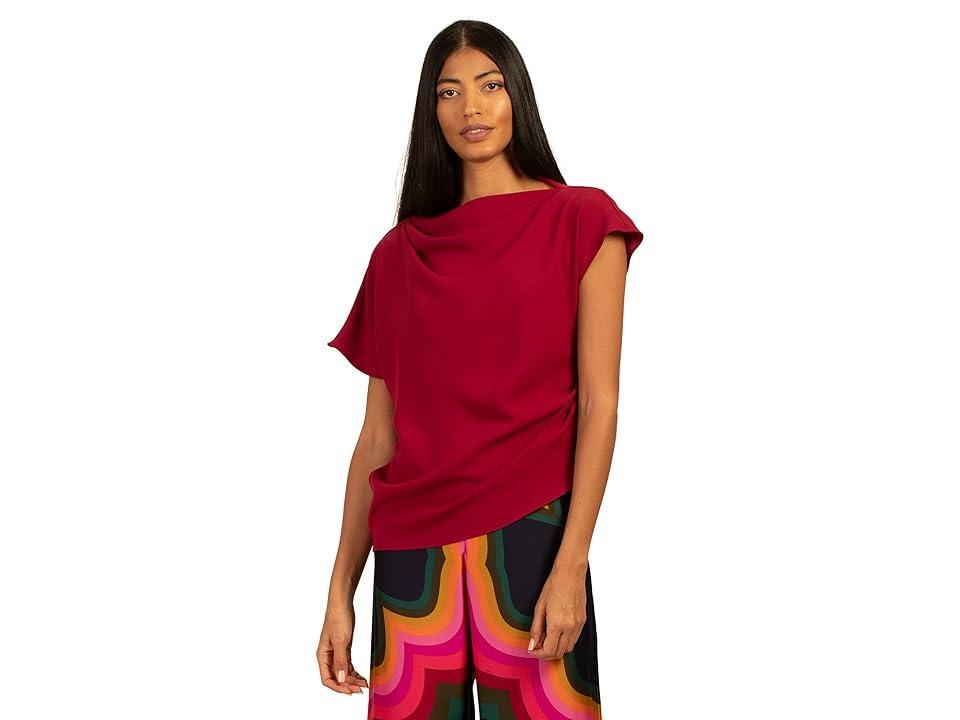 Trina Turk Dahlia Top (Sumac) Women's Clothing Product Image