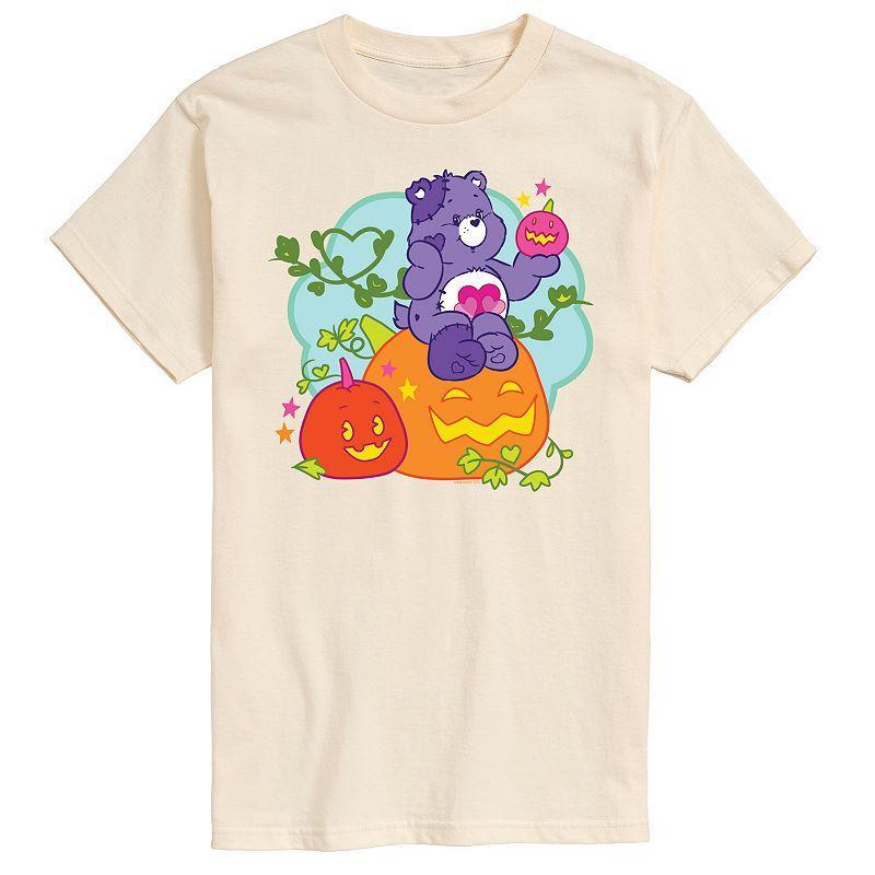 Mens Care Bears Pumpkin Care Bear Graphic Tee Product Image