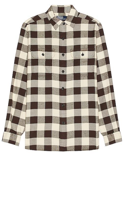 Polo Ralph Lauren Ranch Shirt in Brown Product Image