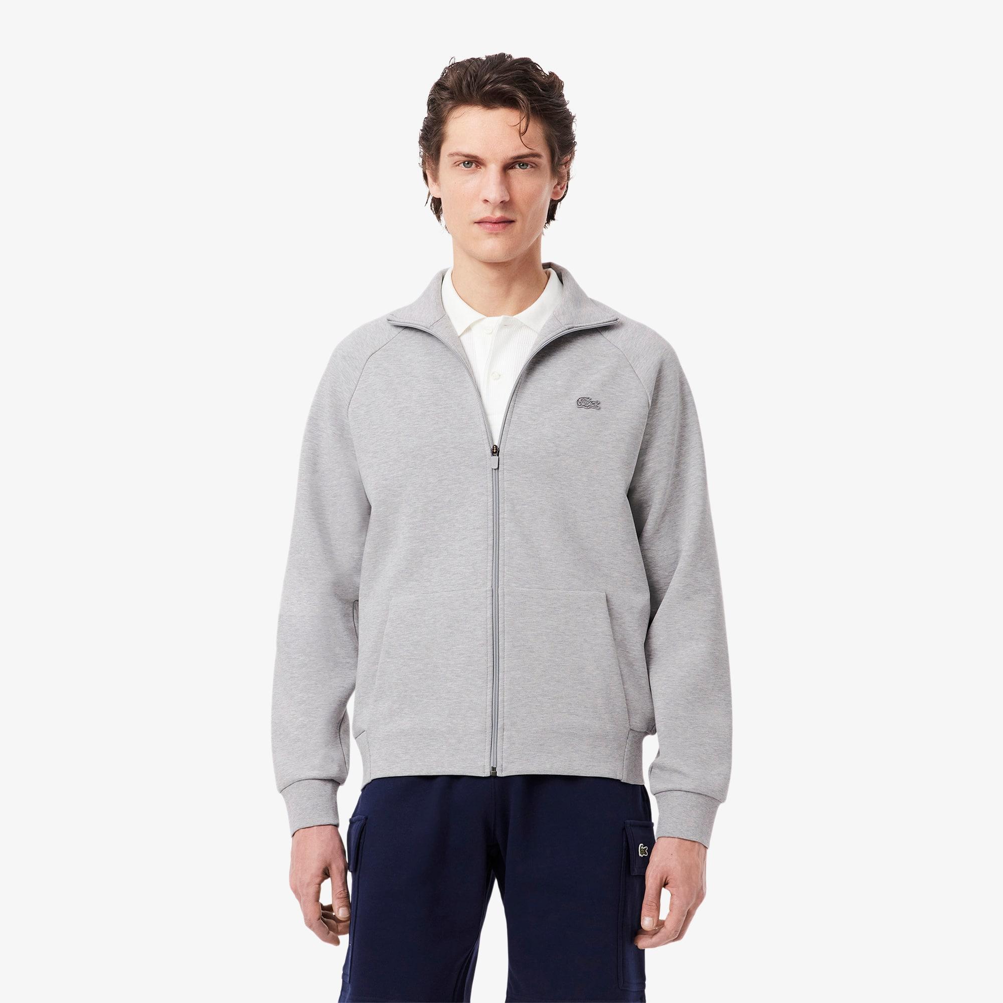 Double Face Jersey Zipped Sweatshirt Product Image