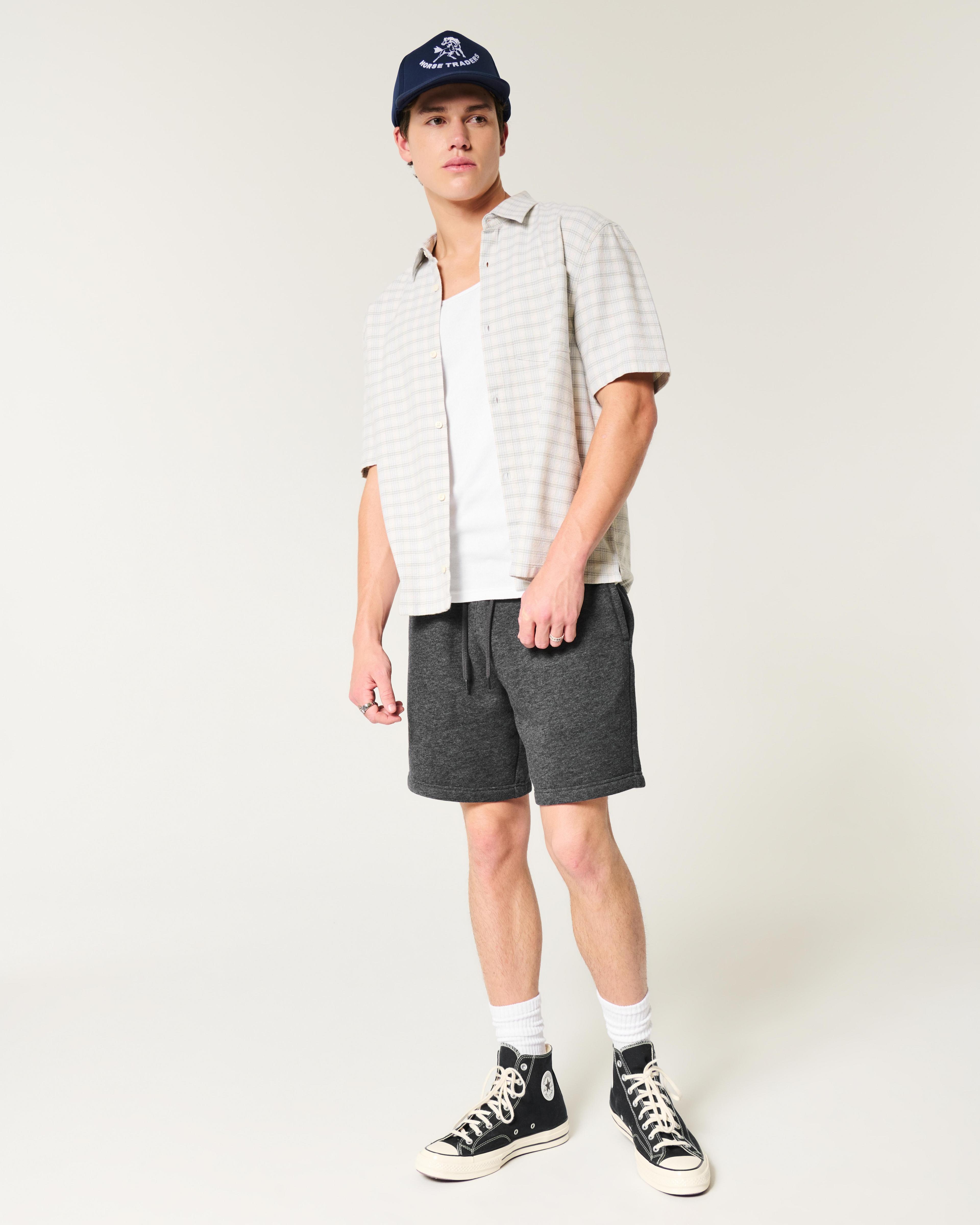 Above-the-Knee Fleece Icon Shorts Product Image