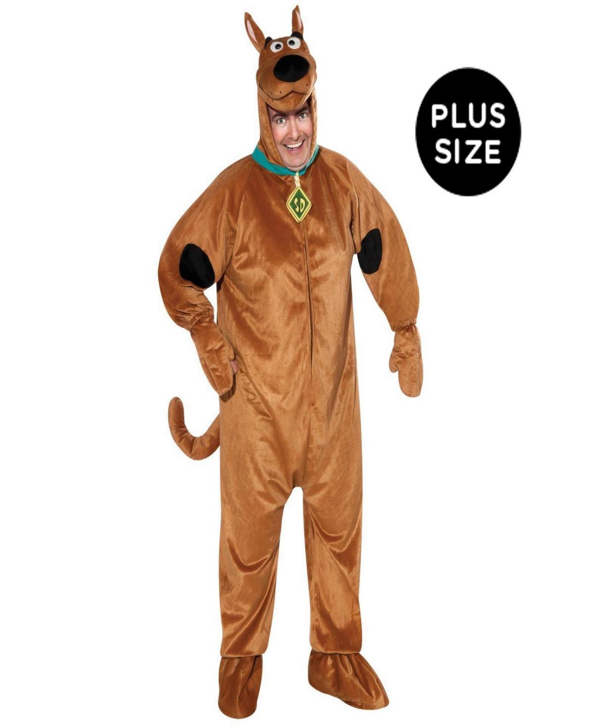 Buy Seasons Mens Scooby-Doo Plus Costume - Brown Product Image