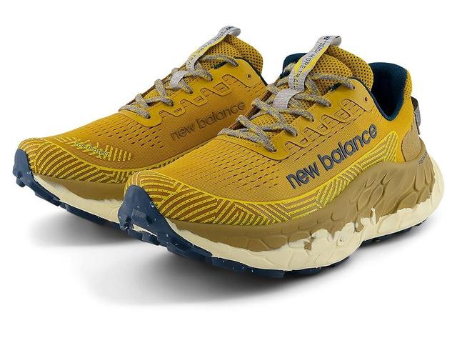 New Balance Fresh Foam X Trail More v3 (Butterscotch/Deep Sea) Men's Running Shoes Product Image