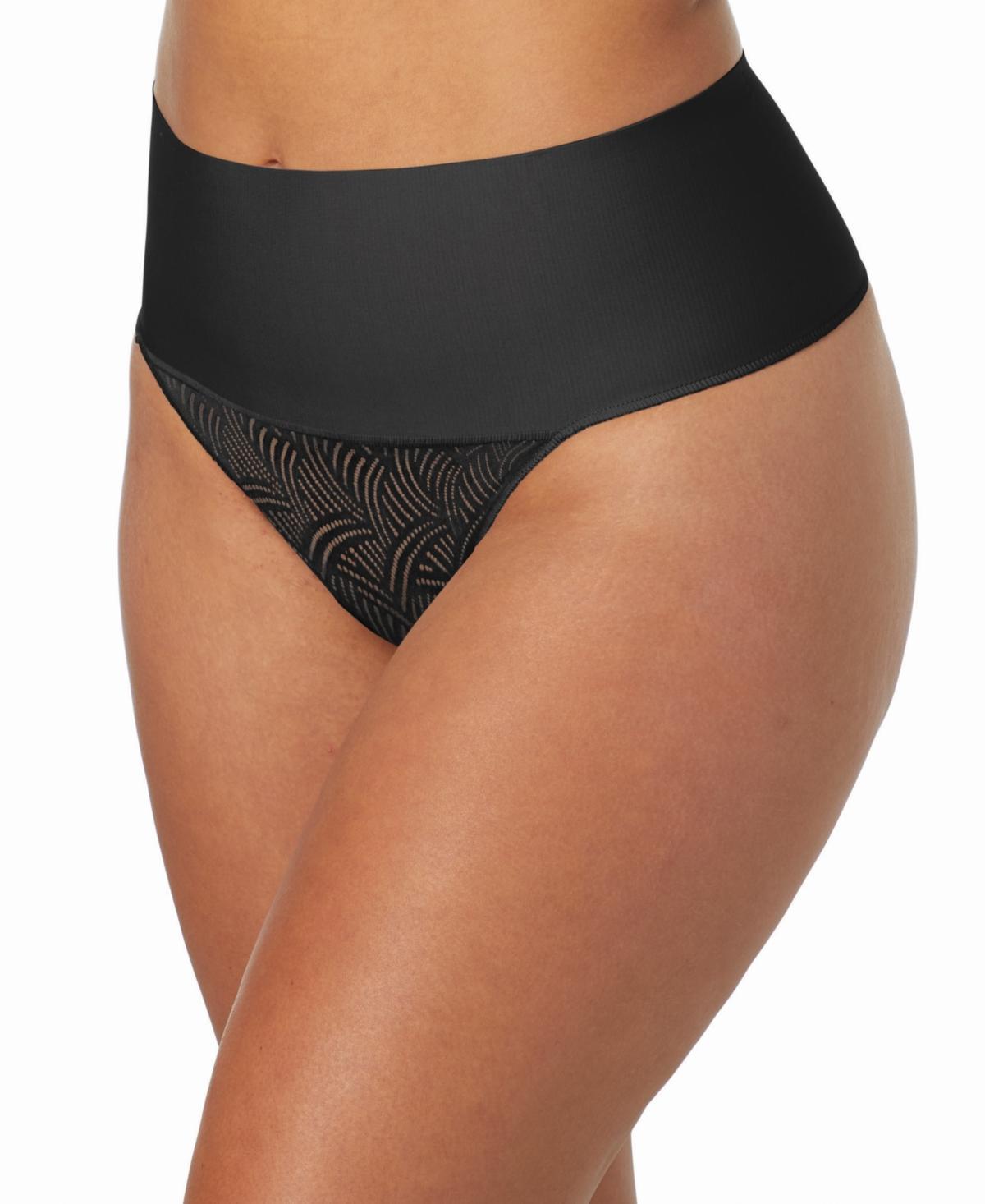 Maidenform Tame Your Tummy Lace Thong DM0049 Product Image